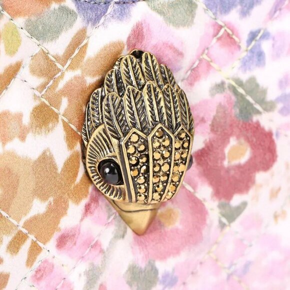 KURT GEIGER FLORAL COUTURE HEART BAG rare limited edition valentine - Picture 5 of 6